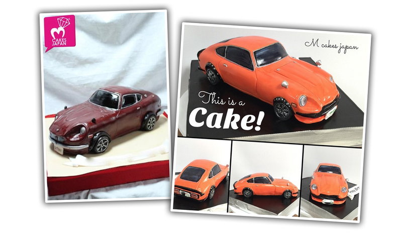 Illustration for article titled Just Take A Moment And Marvel At The Car-Cakes Of Japan